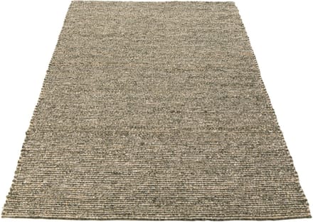 J-Line tapijt Geweven - polyester - ecru/olijfgroen
