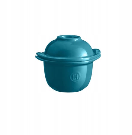 Emile Henry Keramische Ovenschaal voor Eieren - Zee Blauw 0.3L