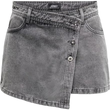 Only Lesly Denim Wrap Skort Dames - Maat L