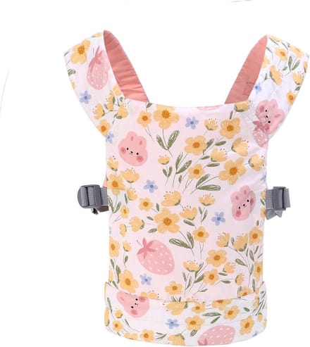 Draagzak voor Poppen en Knuffels met Verstelbare Bandjes