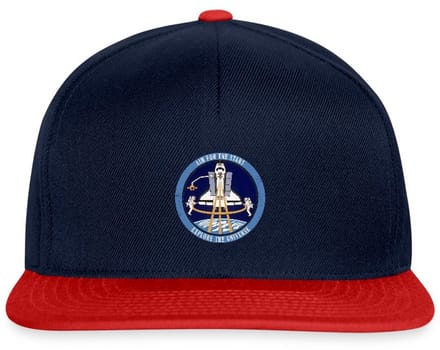 NASA Aim For The Stars Snapback cap
