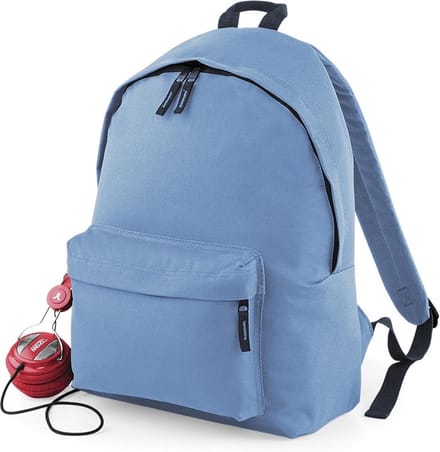 Original Fashion Backpack/Rugzak BagBase - 18 Liter Sky Blue