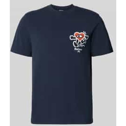regular fit T-shirt van puur katoen
