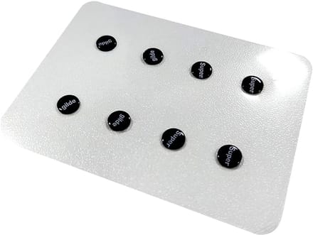 Muis Skates - Voetpads Muis - Gaming Precisie - Gehard Glas - 18 Gram - A