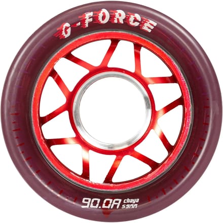 Inline-Skate wiel Chaya G-Force Alloy Grippy (x4)