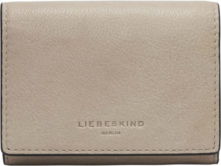LIEBESKIND BERLIN Portemonnee LOU 2 3D Leather Louisa Wallet Stone Taupe