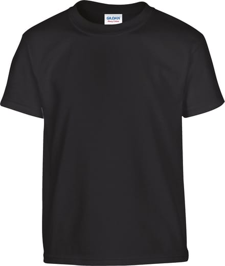 Gildan - Heavy Cotton™ Youth T-Shirt - Black - M (170)