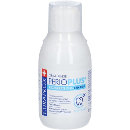 Curaprox Mondspoeling Perio Plus+ Regenerate CHX 0.09% 200 ml