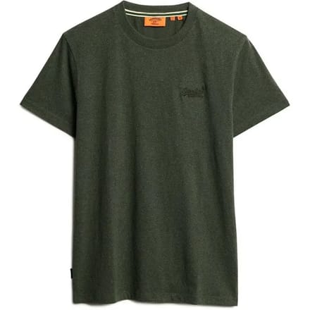 Superdry Essential Logo T-shirt Groen Grootte: S