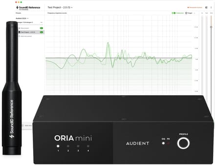 Audient ORIA Mini + SoundID Reference Complete Bundle - Studio meettechniek