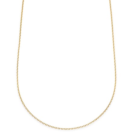 Essentials | 2 mm Goudkleurige Ketting met Kabelschakels