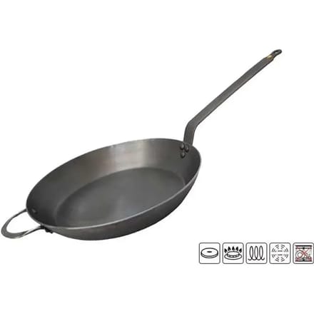 de Buyer Mineral B Koekenpan 36 cm – Plaatstaal – PFAS-vrij