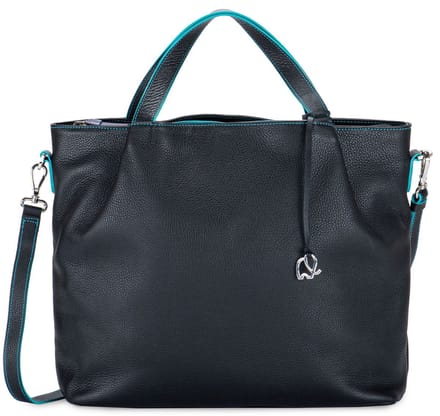 Mywalit Shopper Tas Leer 32 cm - 9 L - black-pace