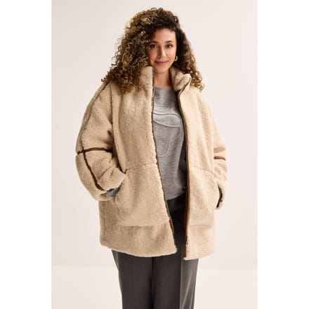 Jas In Faux Mouton Retourné