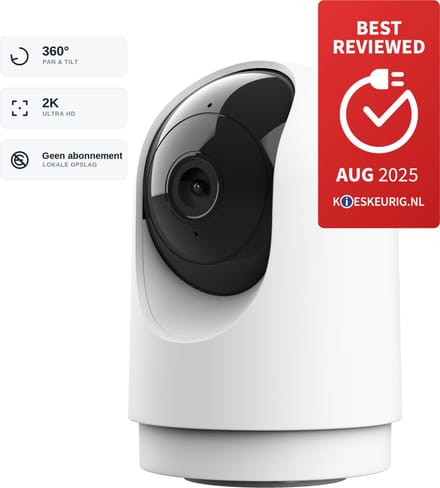 Trust IPCAM-2700 - Security Camera - Beveiligingscamera - IP camera – WiFi camera – Camerabewaking – Binnengebruik - Wit