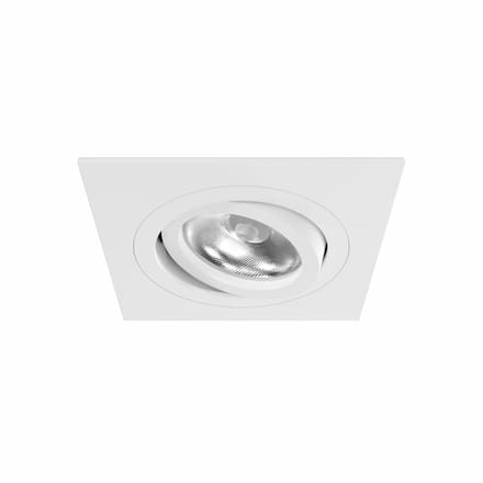 Zio Inbouwspots Wit- Vierkant - 9 x 9cm - GU10 LED - Dimbaar - past in gat Ø 7,5cm tot 8,5cm