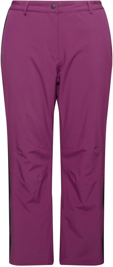 Ulla Popken - Dames - Functionele thermobroek waterdicht gerecycled - Bessenroze - Maat 42