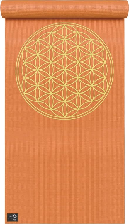 Yogistar Yogamat basic Flower of Life mango