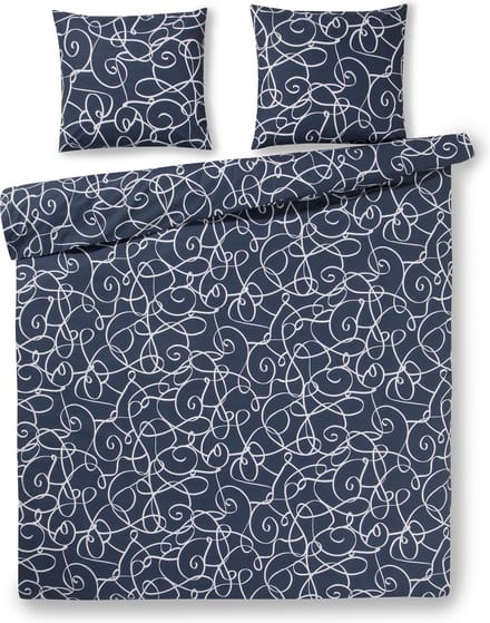 Day Dream Taco - dekbedovertrek - lits-jumeaux - 240 x 200/220 - Navy