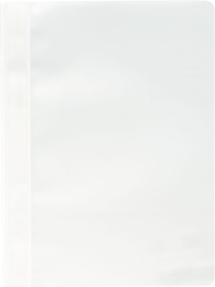 Exacompta 25x Snelhechtmap PP standaardkwaliteit - A4 - Wit - 449202B