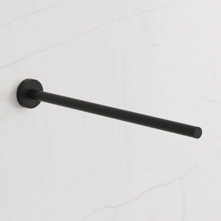 Kronenbach Lima 2.0 Black towel rail 1-arm 43 cm 29.200.070.5005