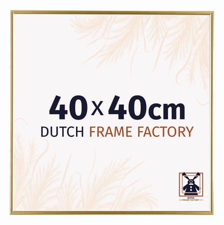 Fotolijst 40x40 cm - Kunststof - Goud - Easy