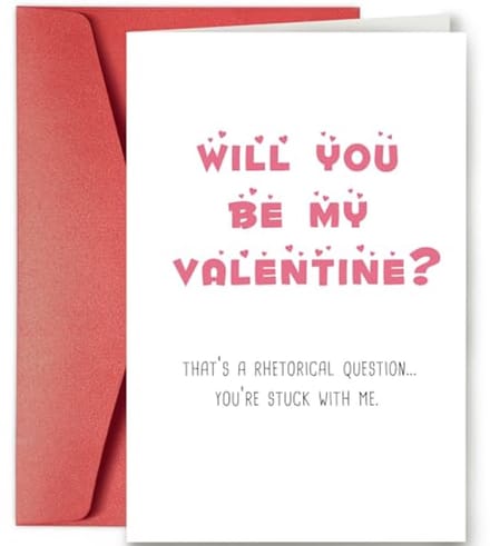 Grappige Valentijnsdag kaart - Hilarisch cadeau voor hem en haar