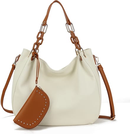 Giuliano kunstlederen handtas Juniper - Beige Camel - Dames