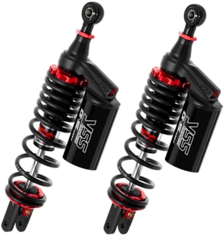 Yss Top Line Yamaha N-max 125 60402707 Set Achtervering Zilver
