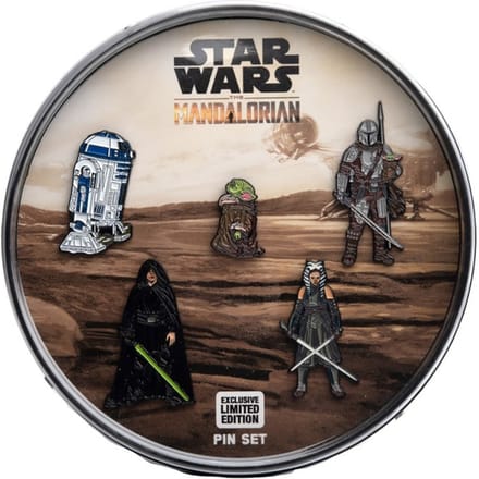 SalesOne Star Wars The Mandalorian Characters Pin Set