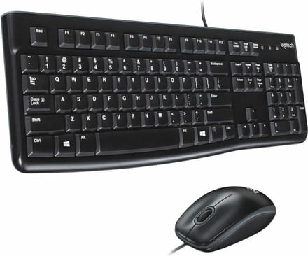 Logitech Desktop MK120 - Keyboard and mouse set - Portugees