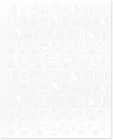 Moyra Matrica Nailart Sticker No.01 WIT