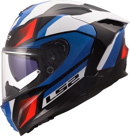 LS2 Helm Challenger II Viper FF817 wit / blauw / rood maat 3XL
