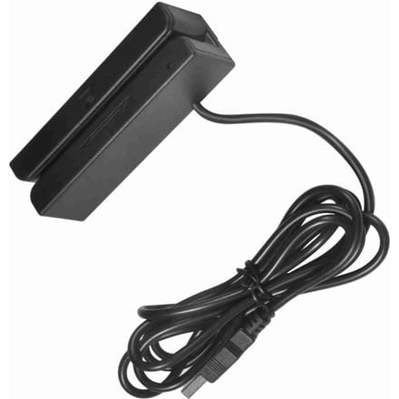 MSR580 USB magneetstripkaartlezer 3-tracks Mini Mag HiCo Swiper gray