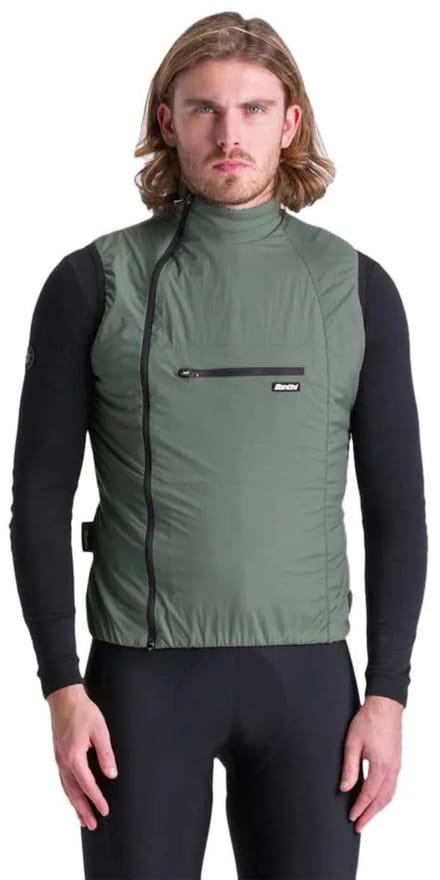 Santini Alpha Pack Gilet Groen 3XL Man