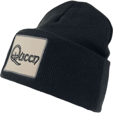 Queen Amplified Collection - Patch Beanie Unisex Beanie - zwart - Standard