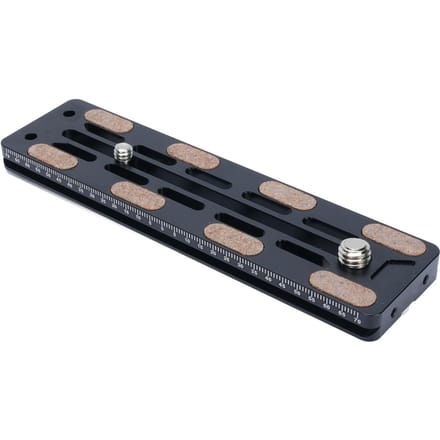 140MM Camera Snelwisselplaat met 1/4in 3/8in Schroef Aluminiumlegering Statief Mount Basisplaat voor black