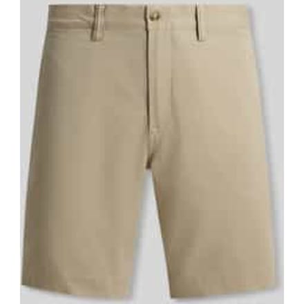 Straight fit chino-shorts van Katoenmix