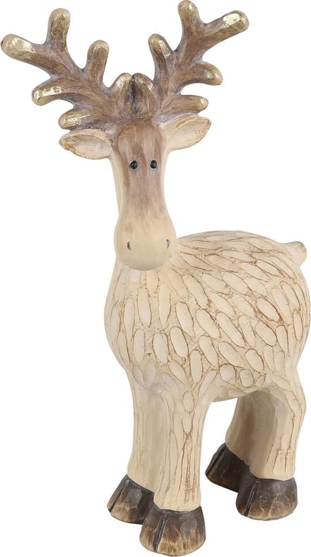 Countryfield - Rendier - Eland - Staand - Rudolph - Polystone - 30cm hoog - Kerst
