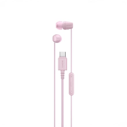 Sony IER-EX15C headset bedraad in-ear oproepen/muziek USB Type-C roze