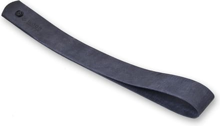 Leren plankdragers antraciet 1 stuks - Leren plankdragers - Leren plankdragers zwart