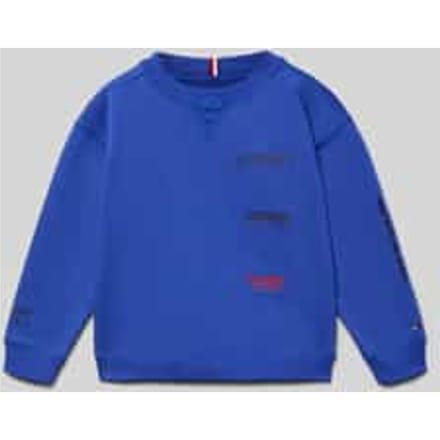 Regular fit sweatshirt van katoenmix