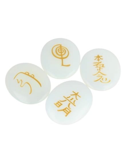 Opaliet reiki stenen set (synth)