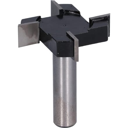 4 Tands T-vormige Frees Grote Diameter Bovenfreesbit Snijmachine Accessoire