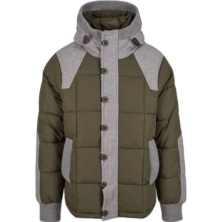 Brandit - Garret Jacket - S - Olijfgroen/Grijs