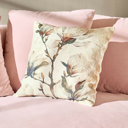 LOBERON Kussenhoes Aurélines roze/beige