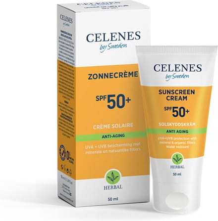 Celenes by Sweden - Zonnebrandcreme SPF50+ - Anti aging