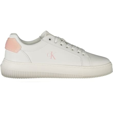 Calvin Klein Witte Polyurethaan Dames Sneakers