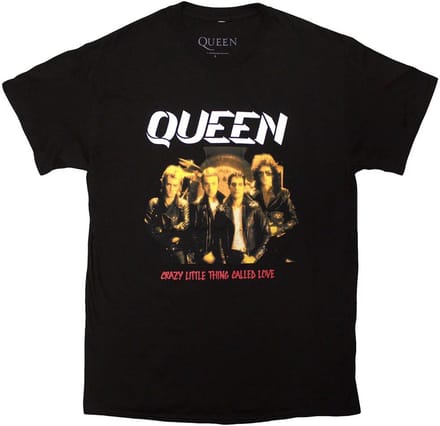 Queen - Crazy Little Thing Heren T-shirt - M - Zwart