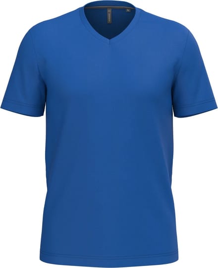 Kariban T-shirt V-hals korte mouwen K357 - Royal Blue - M